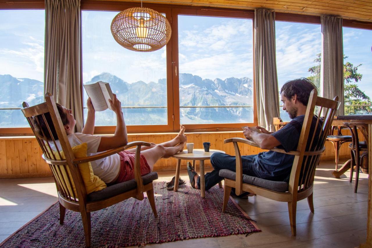 Plein Ciel - Hotel D'Altitude A 1800M シャンペリー エクステリア 写真