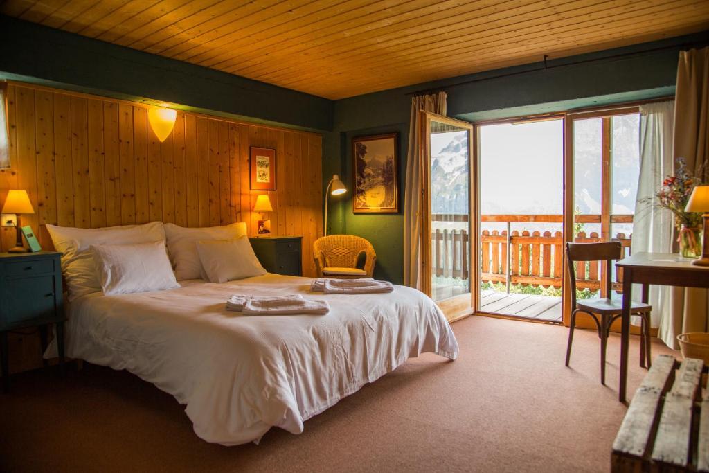 Plein Ciel - Hotel D'Altitude A 1800M シャンペリー 部屋 写真